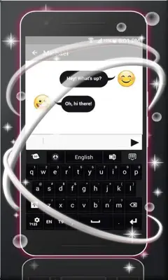 Simple Keyboard Black android App screenshot 4